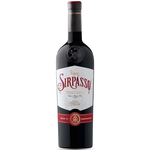 Bộ sưu tập rượu vang và rượu mạnh 15 Rượu Vang Sir Passo Toscana – 750ml – Ý