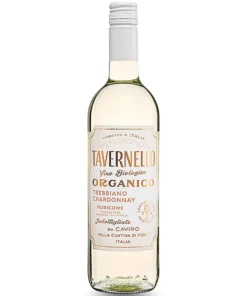 Rượu Vang Tavernello Organico Trebbiano Chardonnay Rubicone – 750ml – Ý
