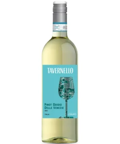Rượu Vang Tavernello Pinot Grigio Delle Venezie – 750ml – Ý