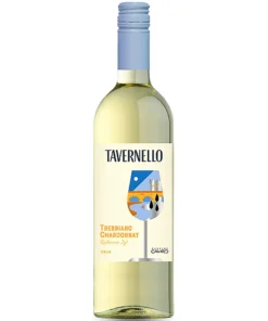 Rượu Vang Tavernello Trebbiano Chardonnay Rubicone – 750ml – Ý