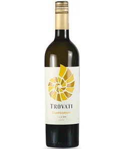Rượu Vang Trovati Chardonnay DOC Siciliane – 750ml – Ý