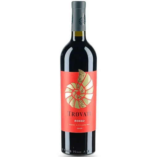 Bộ sưu tập rượu vang và rượu mạnh 16 Rượu Vang Trovati Rosso – 750ml – Ý