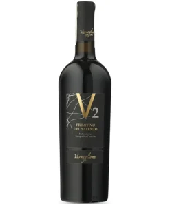 Rượu Vang V2 Primitivo Del Salento – 750ml – Ý