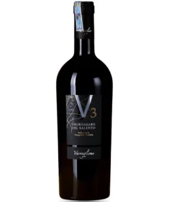 Rượu Vang V3 Negroamaro Del Salento – 750ml – Ý