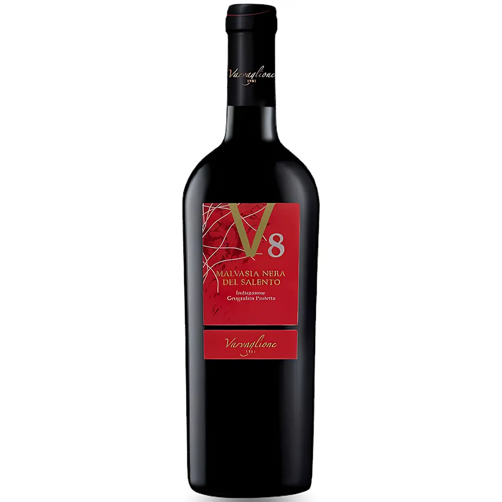 Rượu Vang V8 Malvasia Nera Del Salento 1 Rượu Vang V8 Malvasia Nera Del Salento – 750ml – Ý