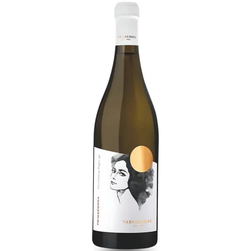 Bộ sưu tập rượu vang và rượu mạnh 22 Rượu Vang Varvaglione Primadonna Chardonnay – 750ml – Ý