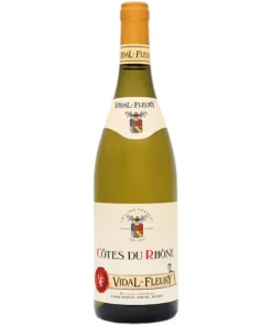 Rượu Vang Vidal-Fleury Côtes Du Rhône Blanc – 750ml – Pháp