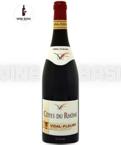 Rượu Vang Vidal-Fleury Côtes Du Rhône Rouge – 750ml – Pháp