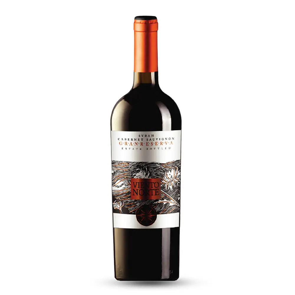 Rượu Vang Viento Norte Syrah Cabernet Sauvignon Gran Reserva 1 Rượu Vang Viento Norte Syrah Cabernet Sauvignon Gran Reserva – 750ml – Chile