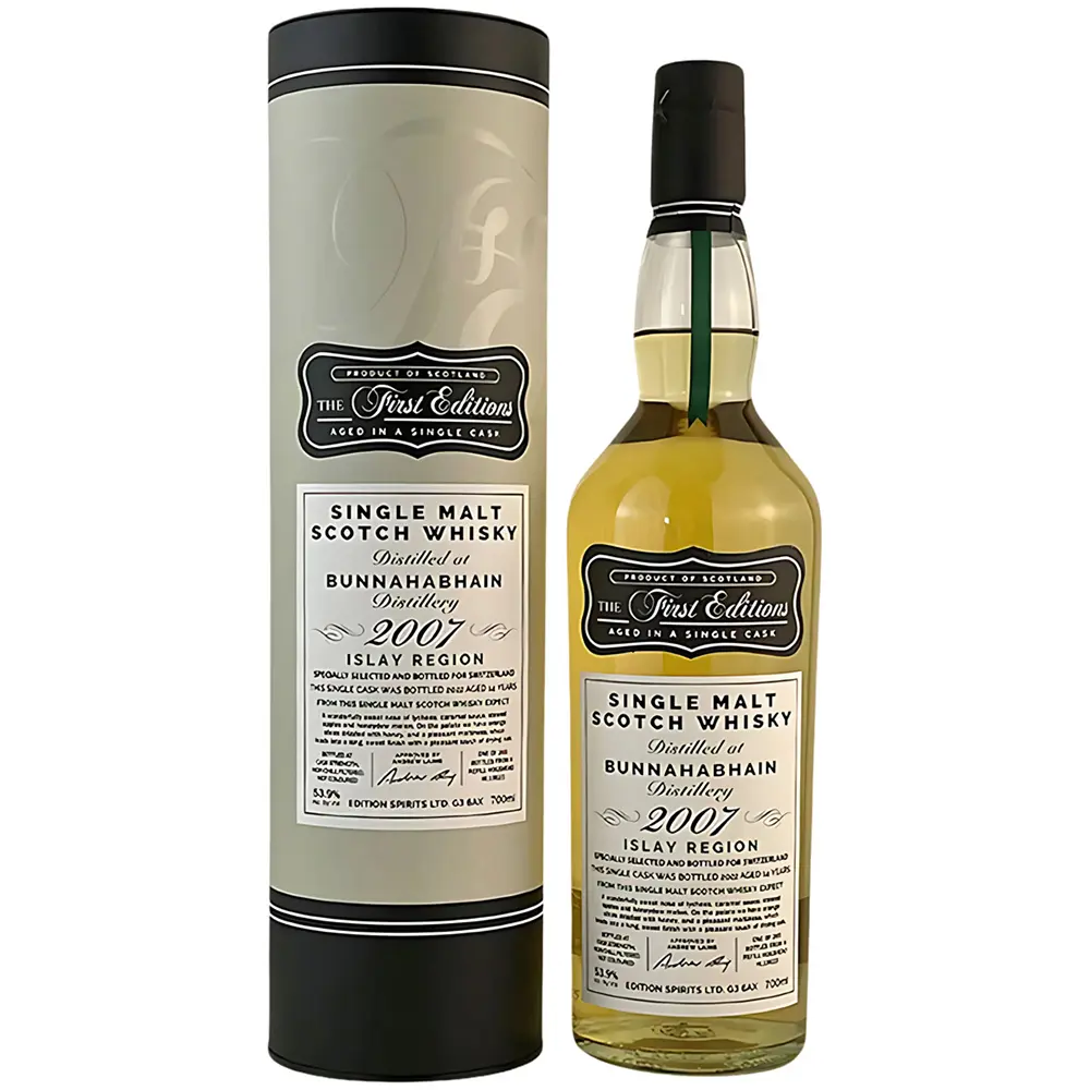 Rượu Whisky First Editions Bunnahabhain 2007 1 Rượu Whisky First Editions Bunnahabhain 2007 – 700ml – Scotland