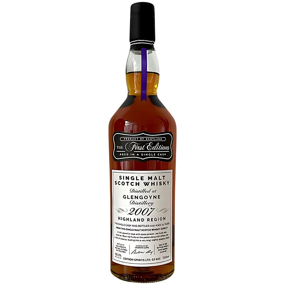 Rượu Whisky First Editions Glengoyne 2007 1 Rượu Whisky First Editions Glengoyne 2007 – 700ml – Scotland