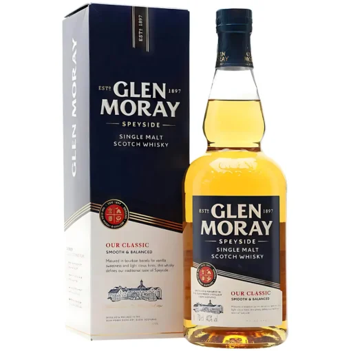 Rượu Whisky Glen Moray Our Classic – 700ml – Scotland
