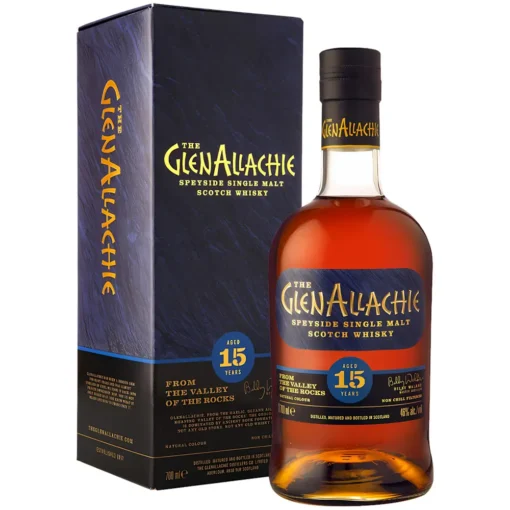 Rượu Whisky GlenAllachie 15 Sherry – 700ml – Scotland