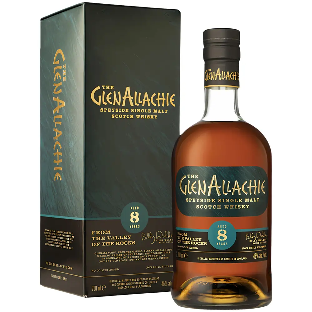 Rượu Whisky GlenAllachie 8 Year-Old Sherry Cask 1 Rượu Whisky GlenAllachie 8 Year-Old Sherry Cask – 700ml – Scotland