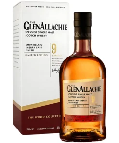 Rượu Whisky GlenAllachie 9 Amontillado Sherry Cask Finish – 700ml – Scotland