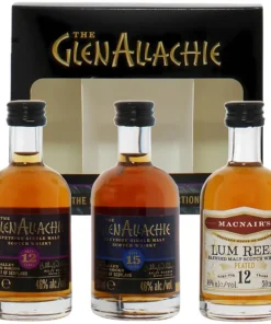 Set 3 Chai Mini 50ml Glenallachie 12 Glenallachie 15 Macnair's Lum Reek Peated 12 – 50ml – Scotland